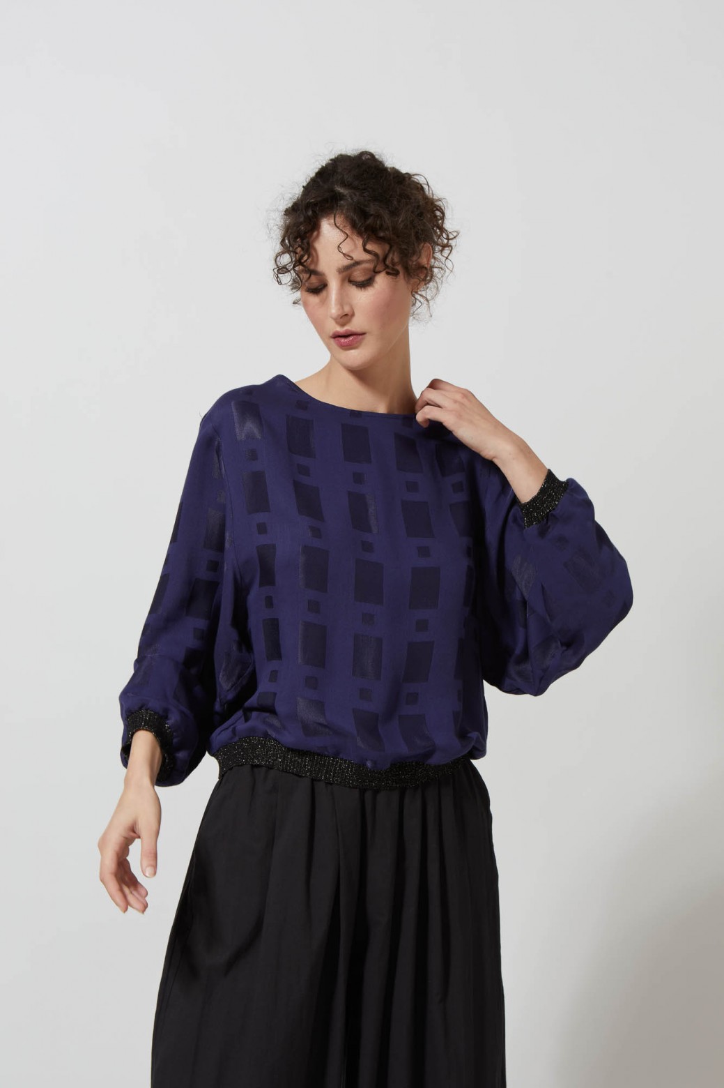 MALI MOSAIQUE BLUE SWEAT