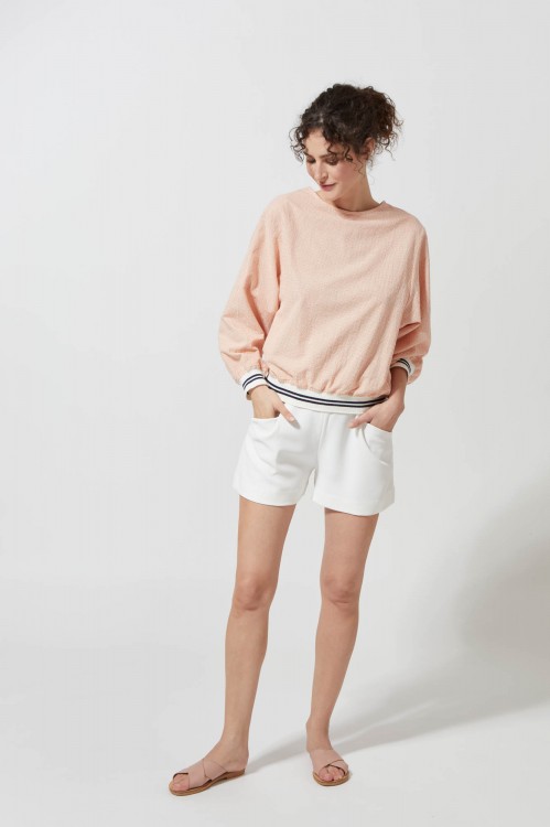 MALI VICHY TAN SWEAT