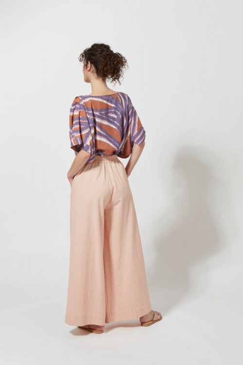 PENELOPE VICHY TAN PANTS