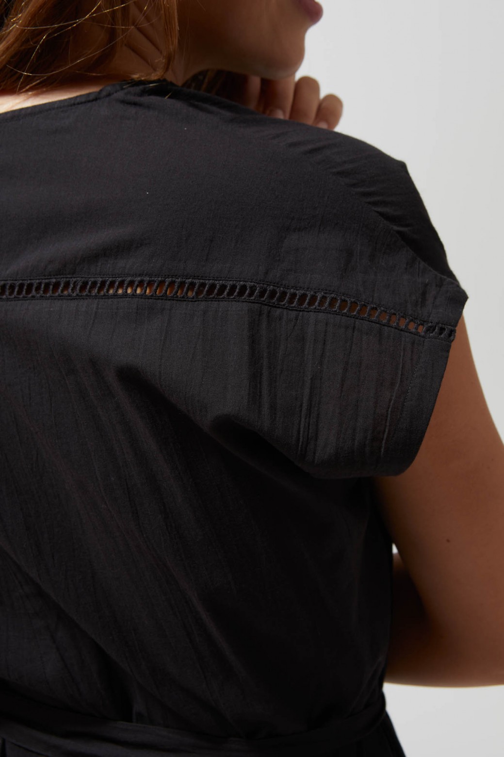 MESSINA UNI BROD BLACK JUMPSUIT