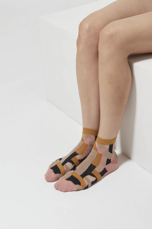CHAUSSETTES VISION OCRE