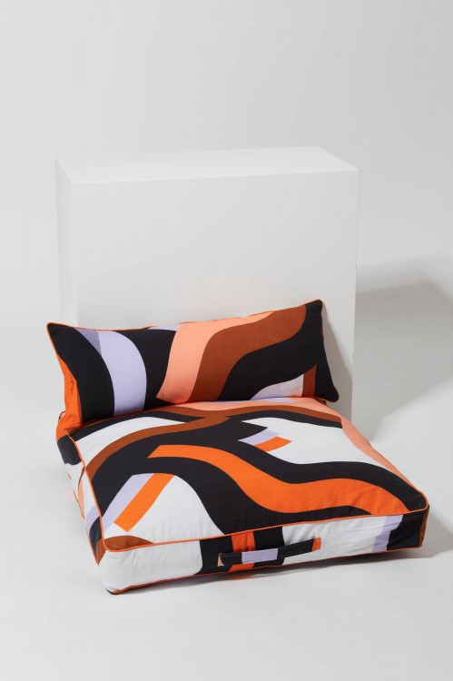 COUSSIN BAIGNADE ORANGE