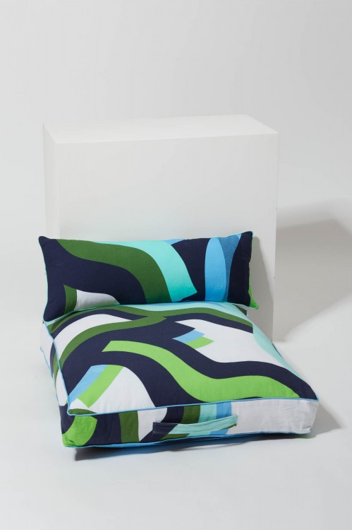 BAIGNADE GREEN CUSHION 30/80