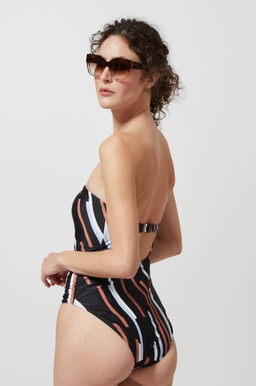 MAILLOT 1 PIéCE ROMY MARIN NOIR