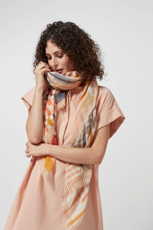 FOULARD ALHAMBRA ORANGE