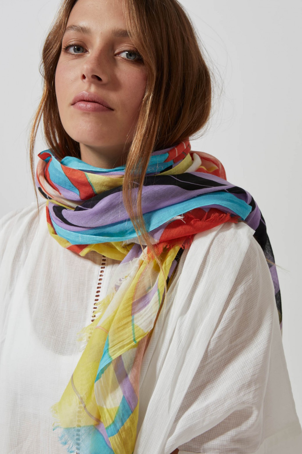 ORNEMENT LILAC SCARF