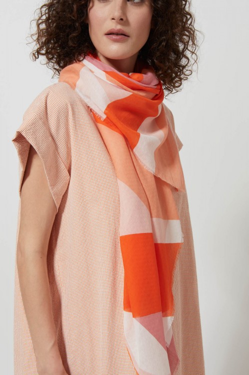 FOULARD VISION ORANGE
