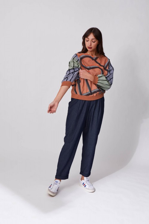 Pantalon Wabi Marine