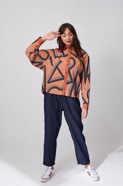 Navy Wabi Pants