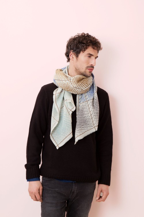 MONTRESOR GREY SCARF