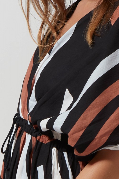 ROBE GRETA MARIN NOIR