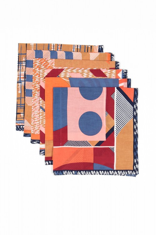 Square AMULETTE Rouge
