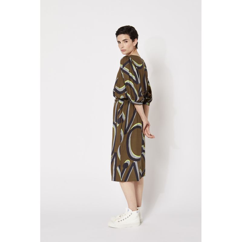 ROBE SAYA MONOGRAMME KAKI