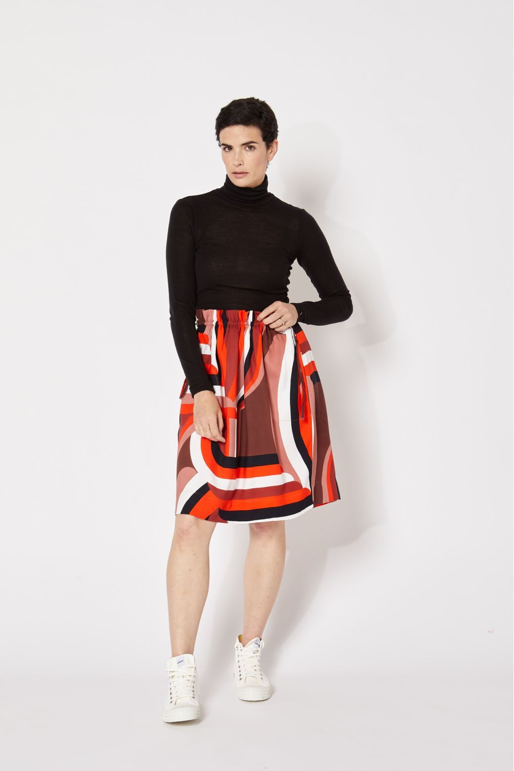VERMILION MOLLY GAMME SKIRT