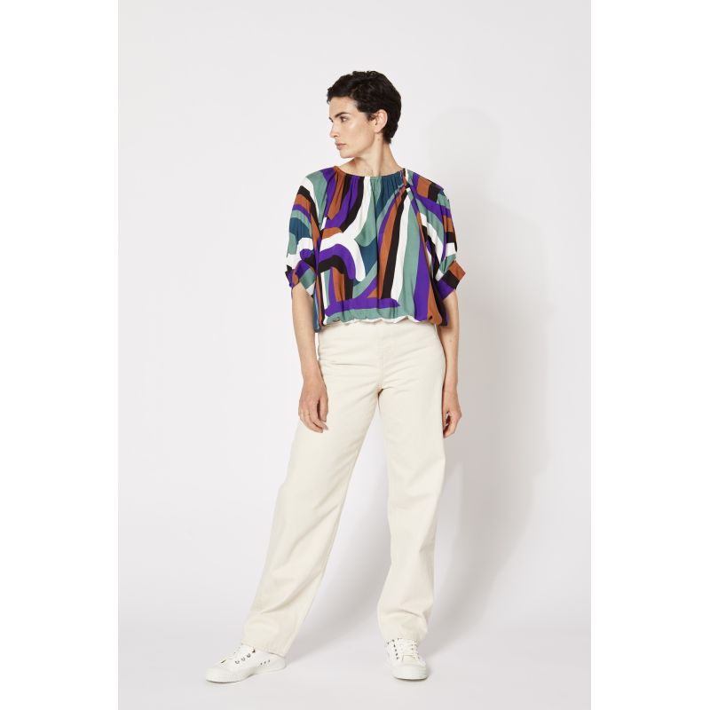 TOP OLGA GAMME VIOLET TOP OLGA GAMME VIOLET