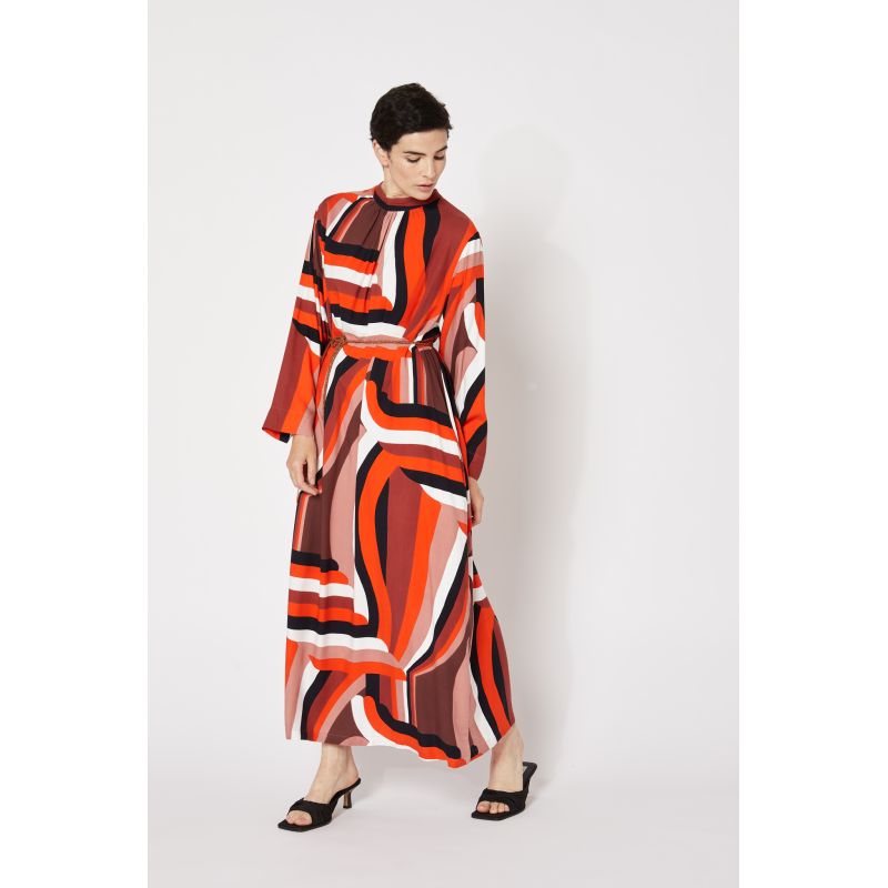 VERMILION NARA GAMME DRESS