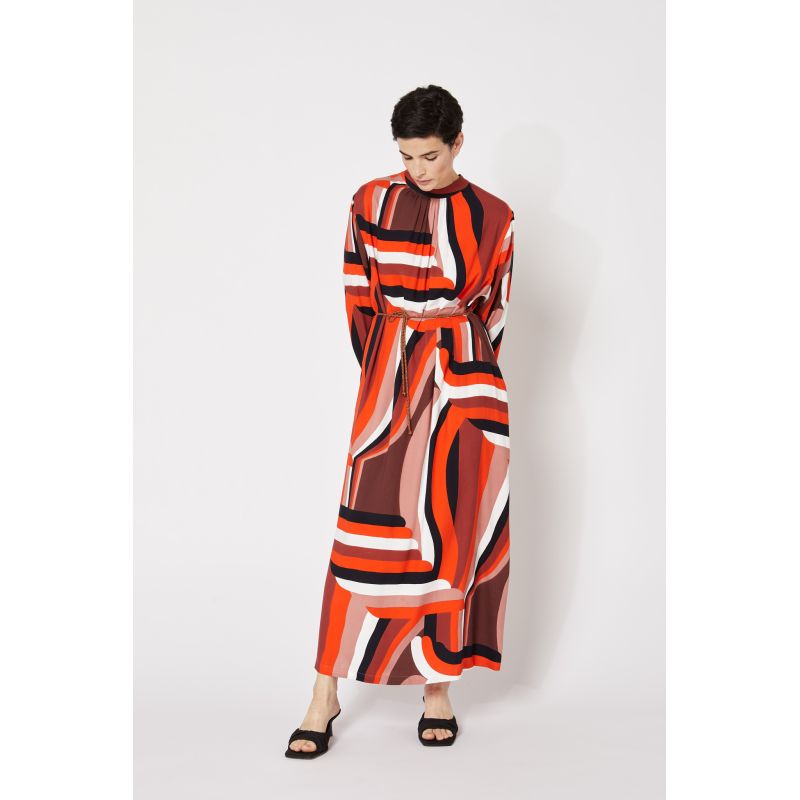 VERMILION NARA GAMME DRESS