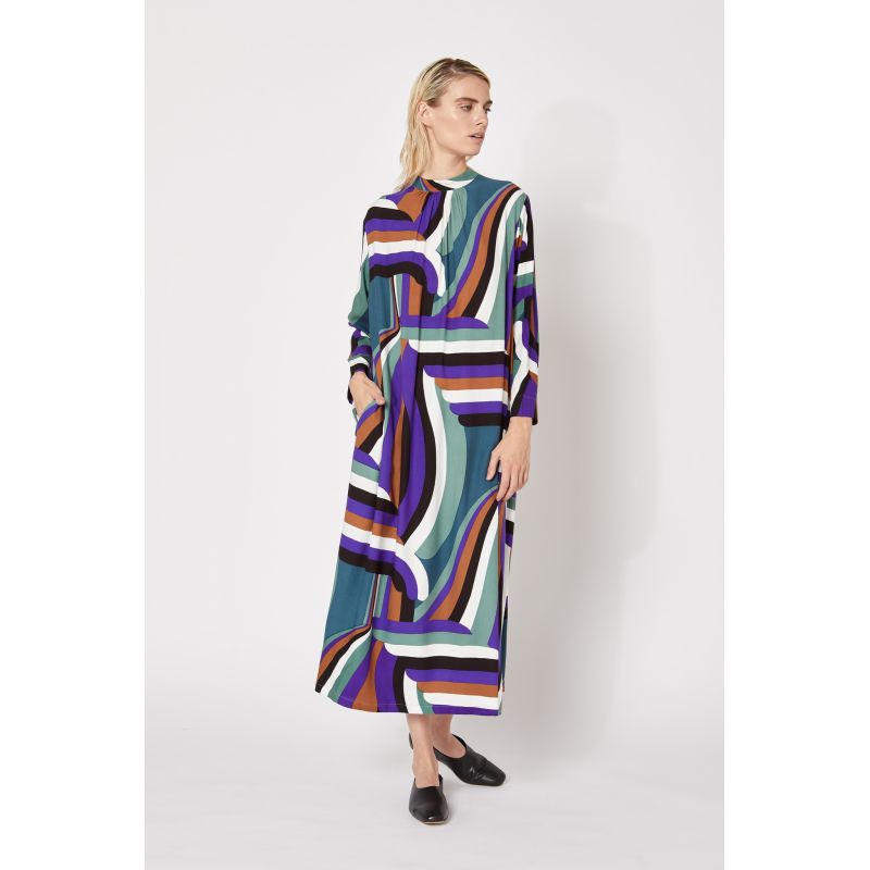 PURPLE NARA GAMME DRESS