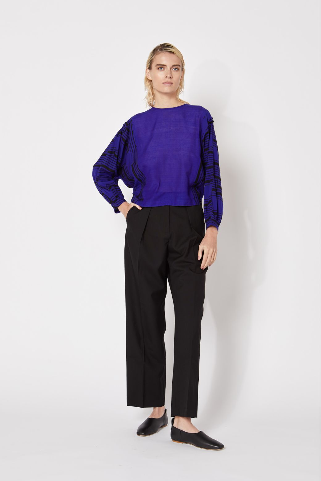 TOP BARBARA VIOLET