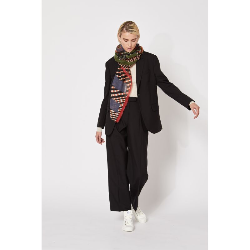 KHAKI PERCUSSIONS SCARF