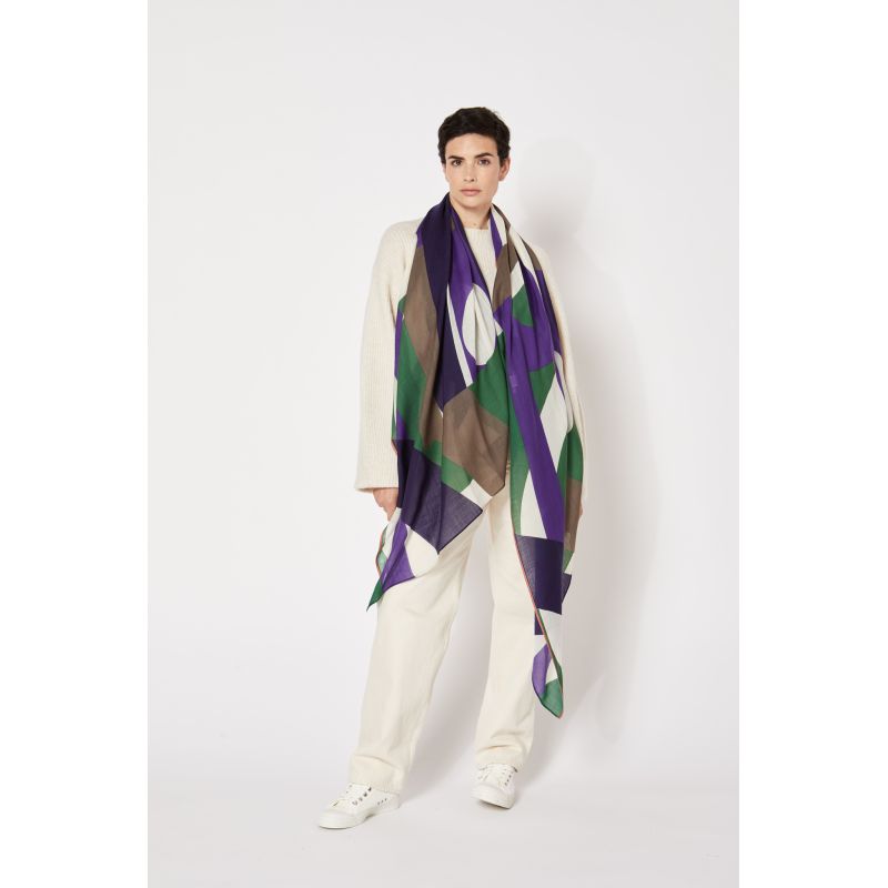 FOULARD VISION VERT