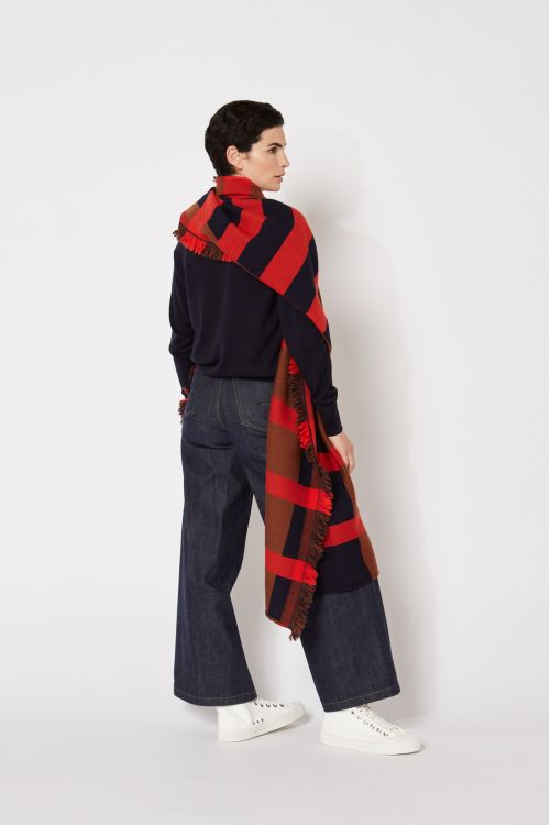 VERMILION IMPULSION SCARF