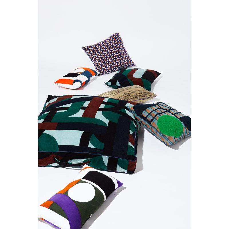 HOUSSE DE COUSSIN DE SOL VISION EMERAUDE