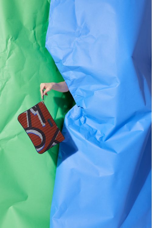 ROUX MONOGRAMME L POUCH