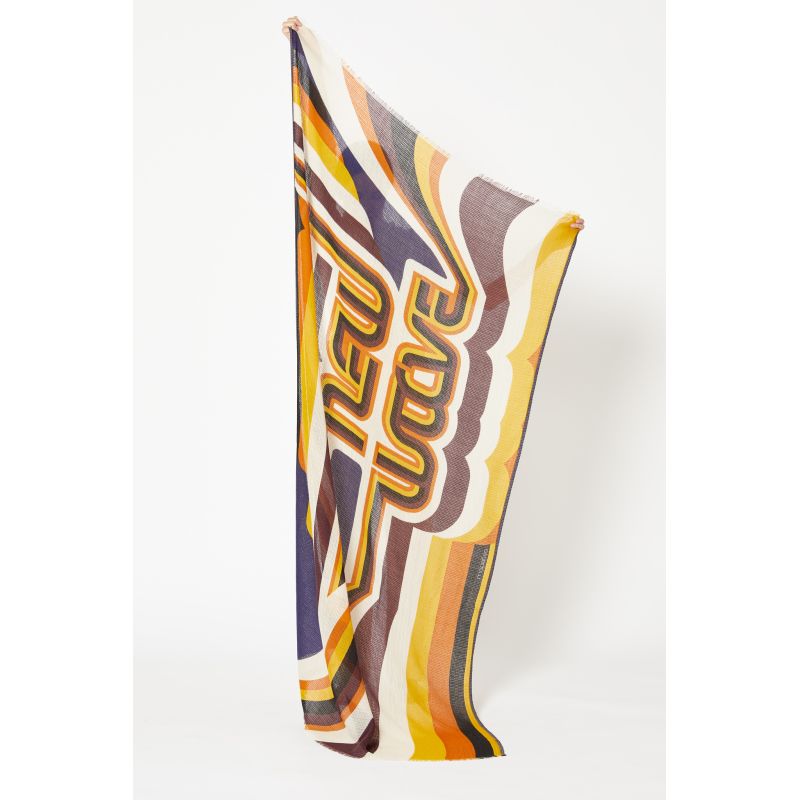 FOULARD NEW WAVE CARAMEL