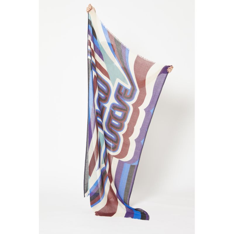 FOULARD NEW WAVE ULTRA VIOLET