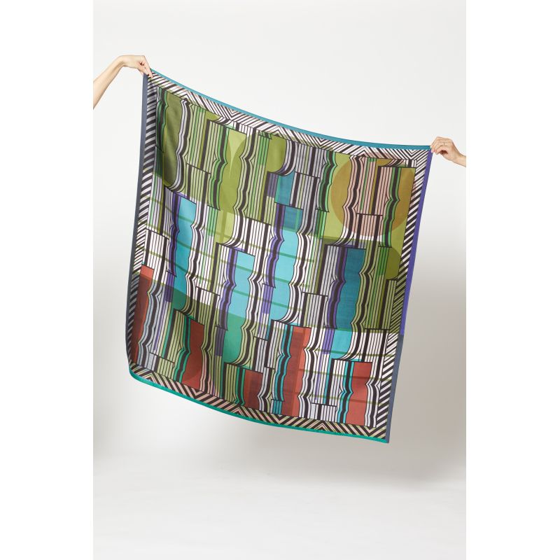 KHAKI RITOURNELLE SCARF