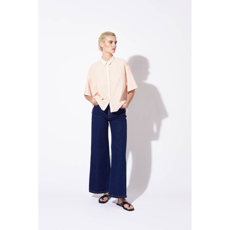 CHEMISE ANDREW PIQUÉ ORANGE