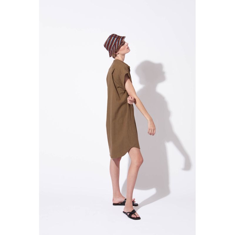 BROWN NINO RILEY BUCKET HAT