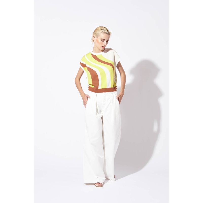 CARAMEL LIME EMY EL MAR TOP