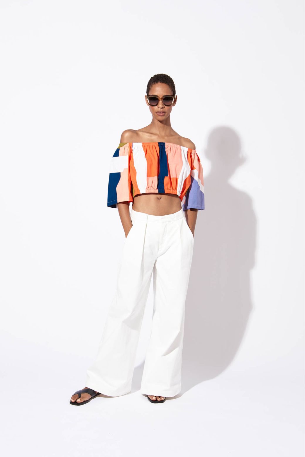 ORANGE SINTRA SUPERSONIC TOP