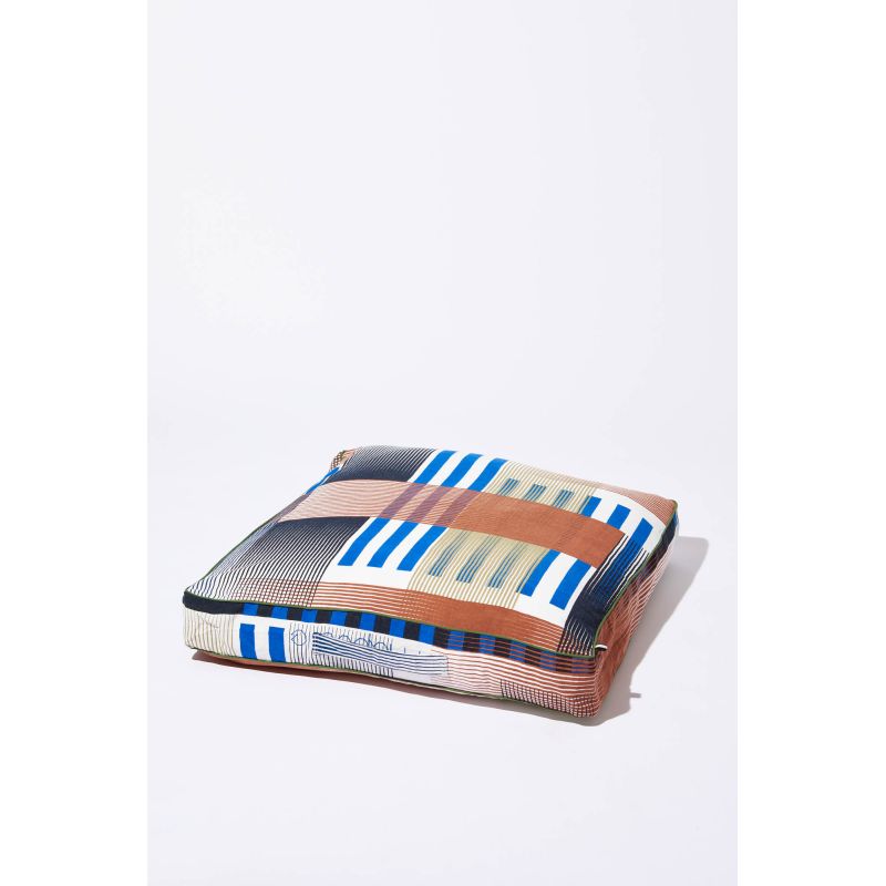 BLUE VIBRANT FLOOR CUSHION