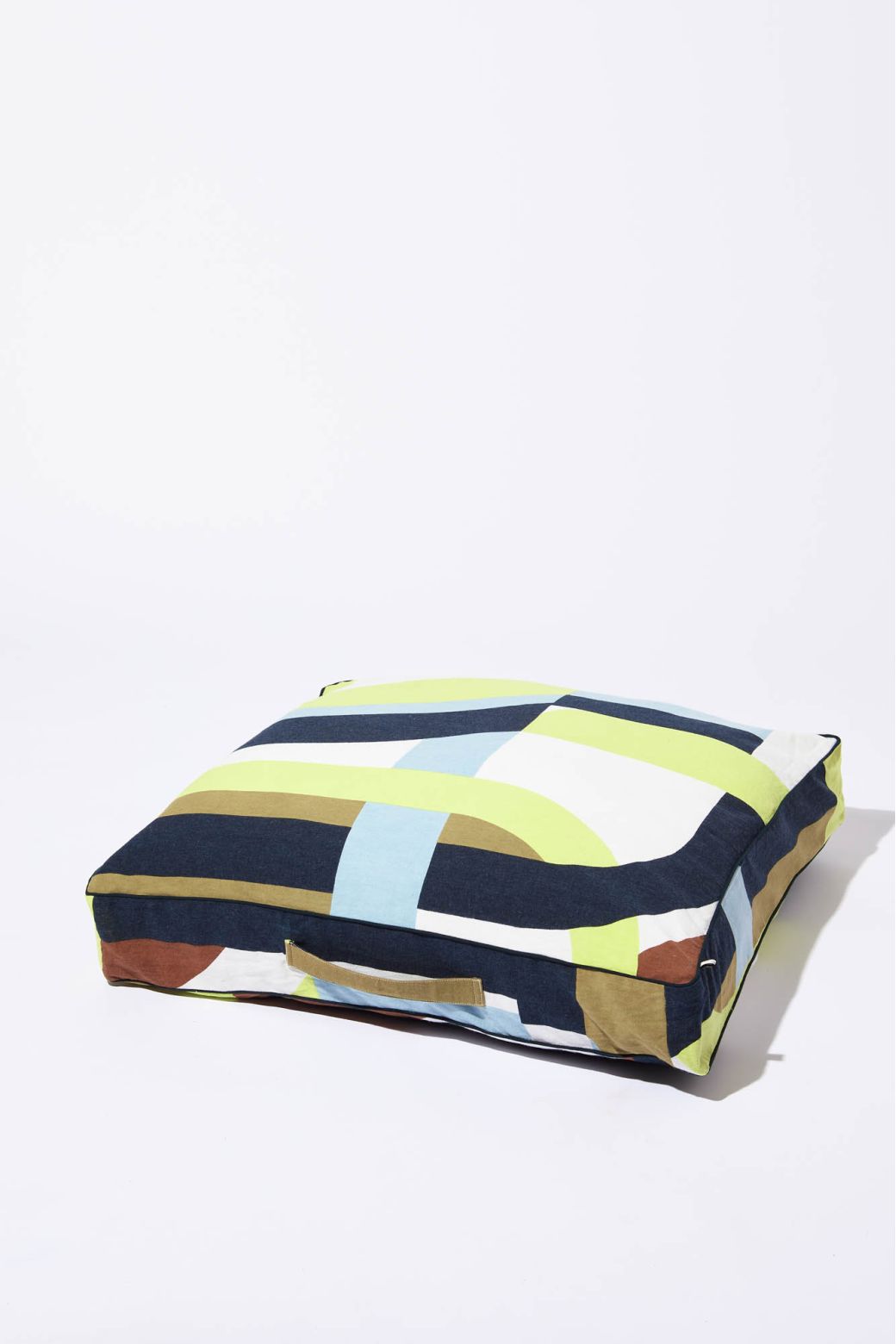 LIME SUPERSONIC FLOOR CUSHION