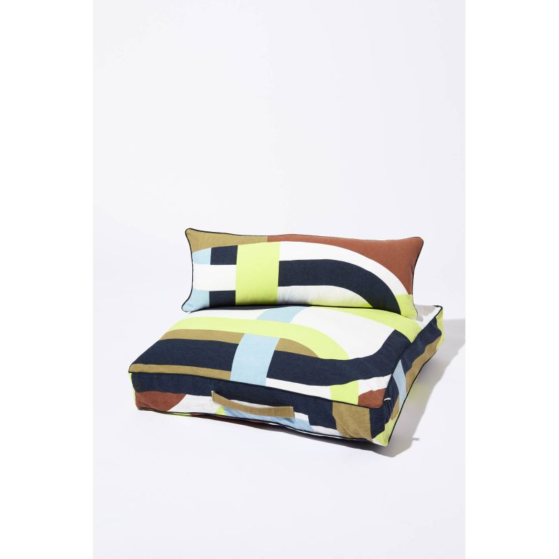 LIME SUPERSONIC FLOOR CUSHION