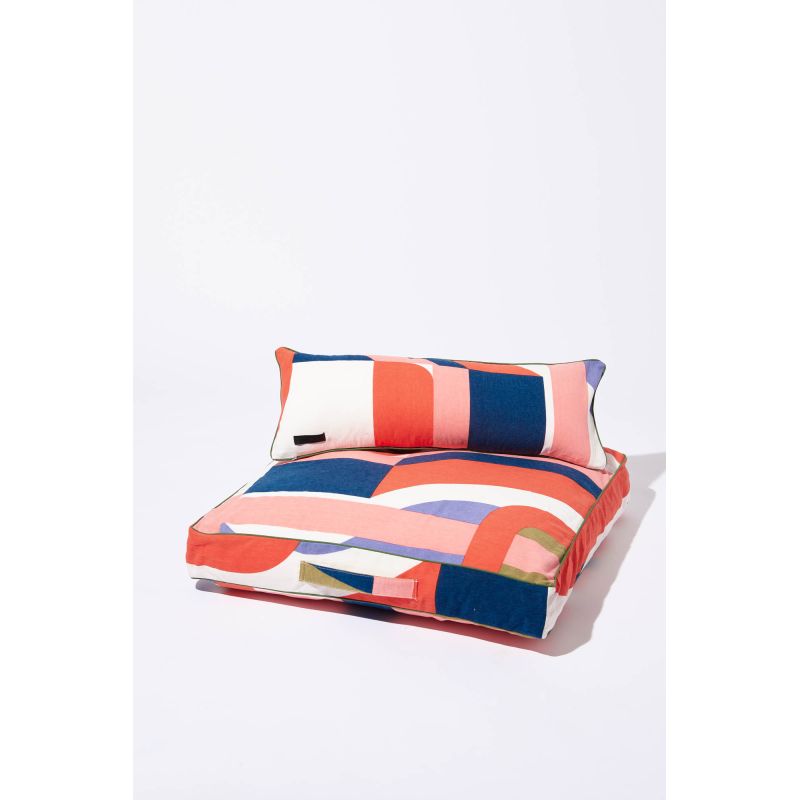 ORANGE SUPERSONIC FLOOR CUSHION