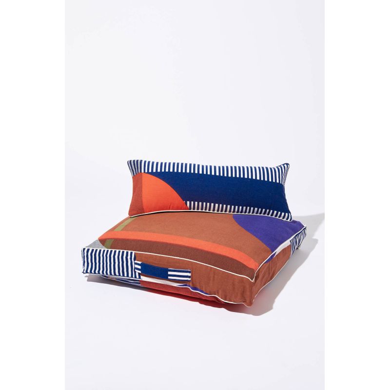 COUSSIN 30/80 ABSTRACT ROUX KAKI