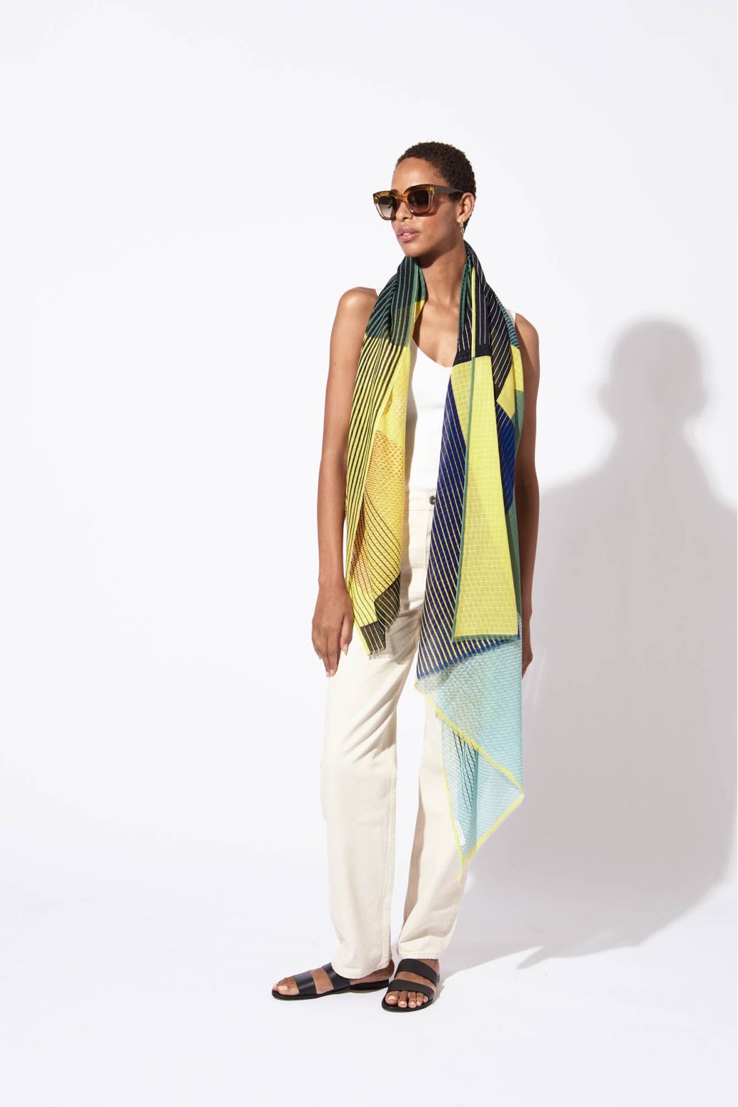 CITRUS SUNSET SCARF CITRUS SUNSET SCARF