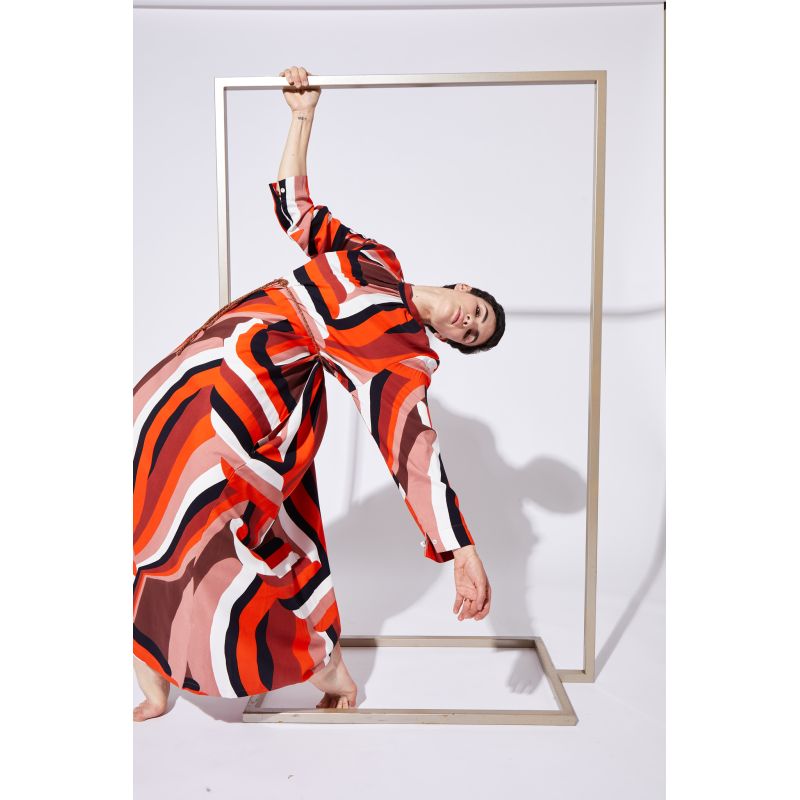 ROBE NARA GAMME VERMILLON