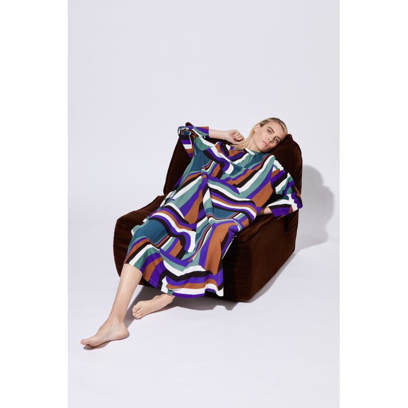 PURPLE NARA GAMME DRESS