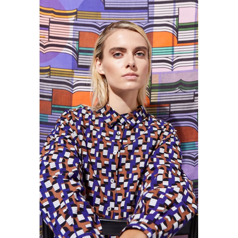 PURPLE ROSALIE TEMPO SHIRT