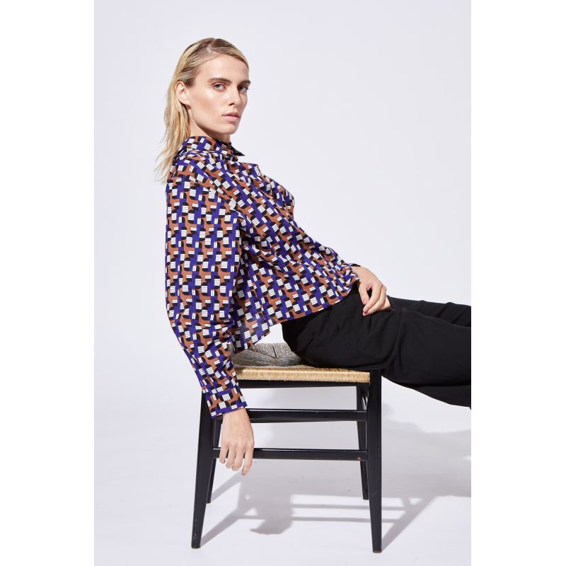 PURPLE ROSALIE TEMPO SHIRT