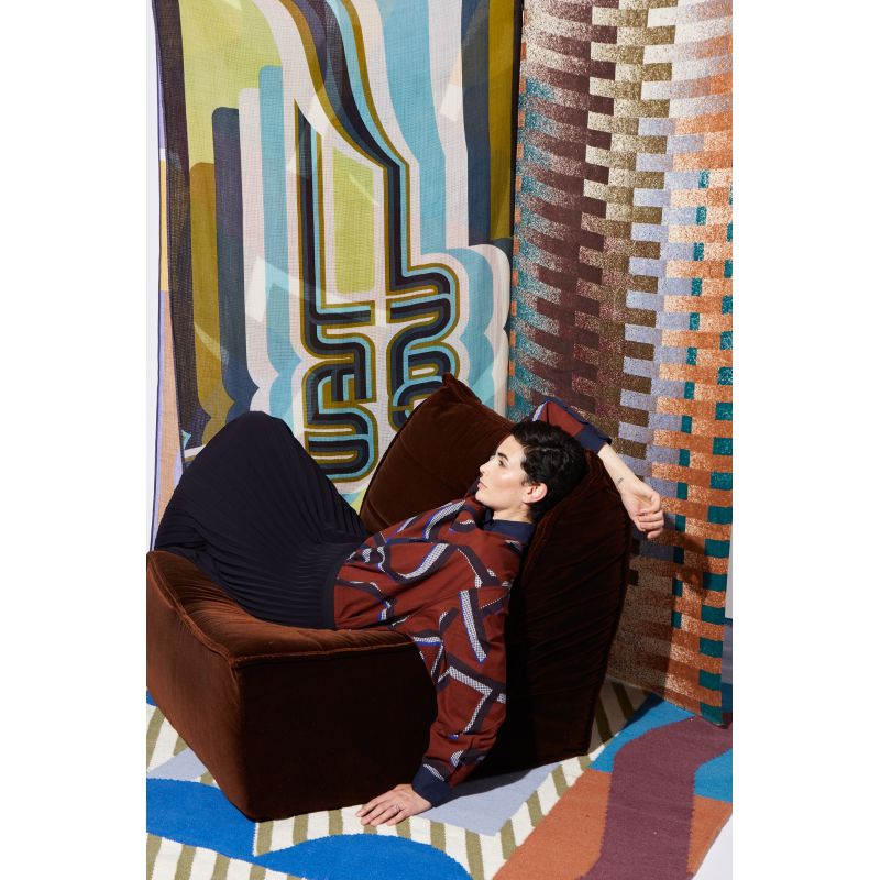 FOULARD NEW WAVE KAKI