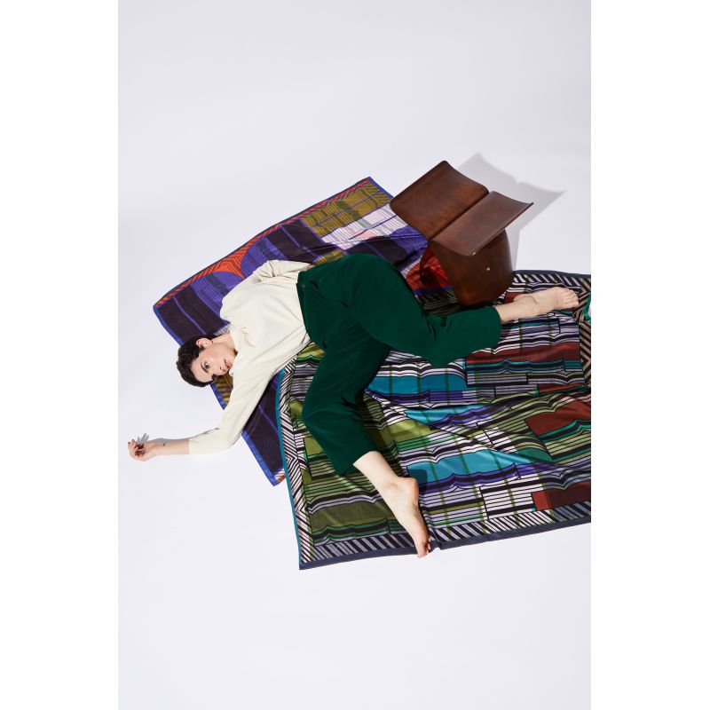 FOULARD RITOURNELLE KAKI