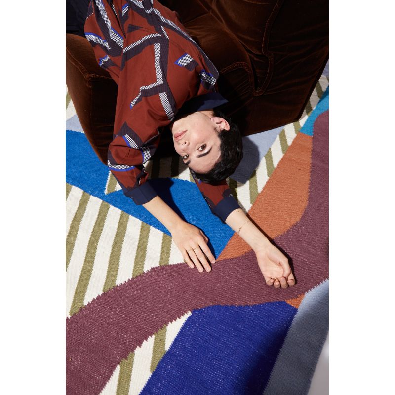 RUST ROSALIE MONOGRAMME SHIRT