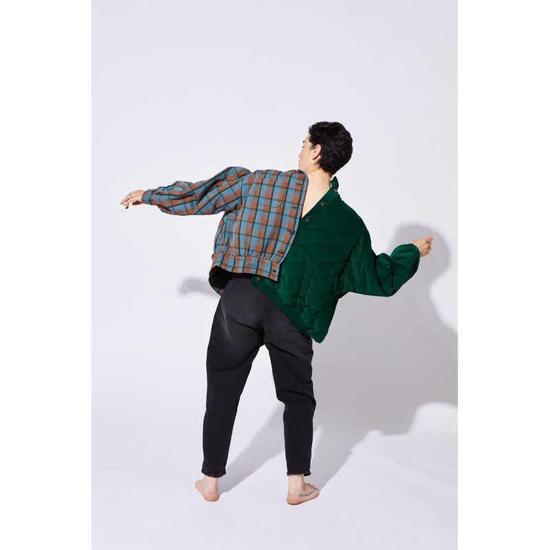 GREY BLUE PALERME OMY JACKET