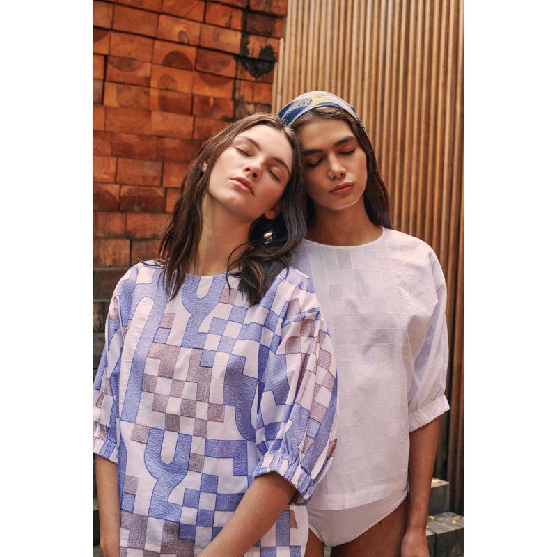 ELECTRIC NICOLE BRODE TOP